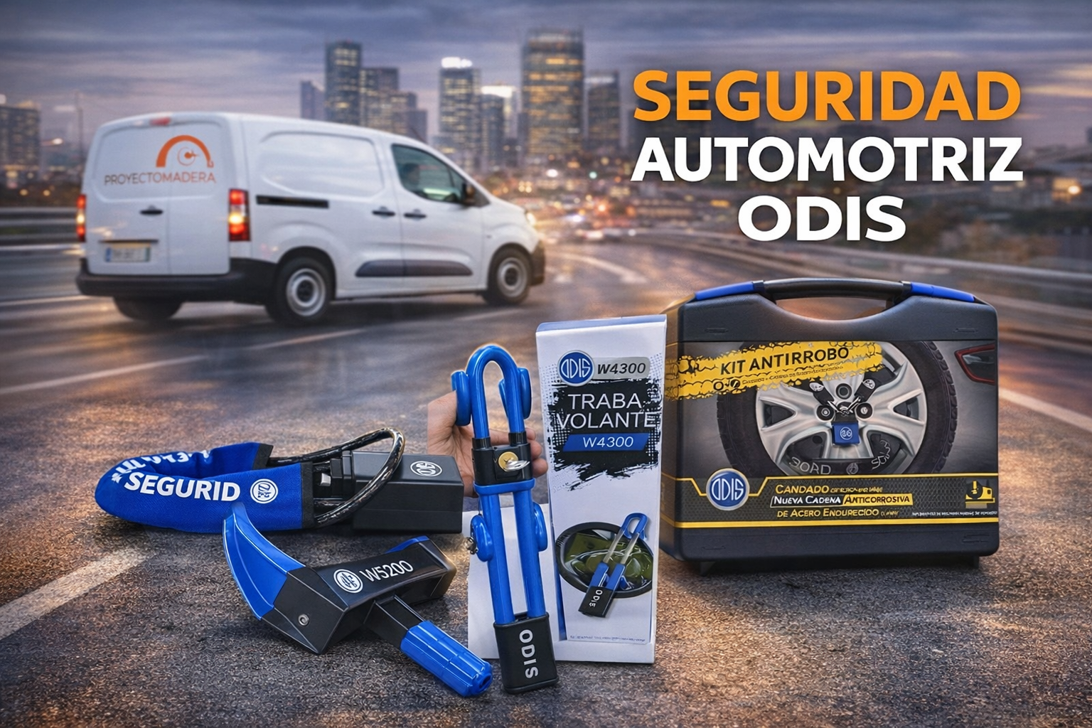 Seguridad Automotriz en Proyecto madera chile