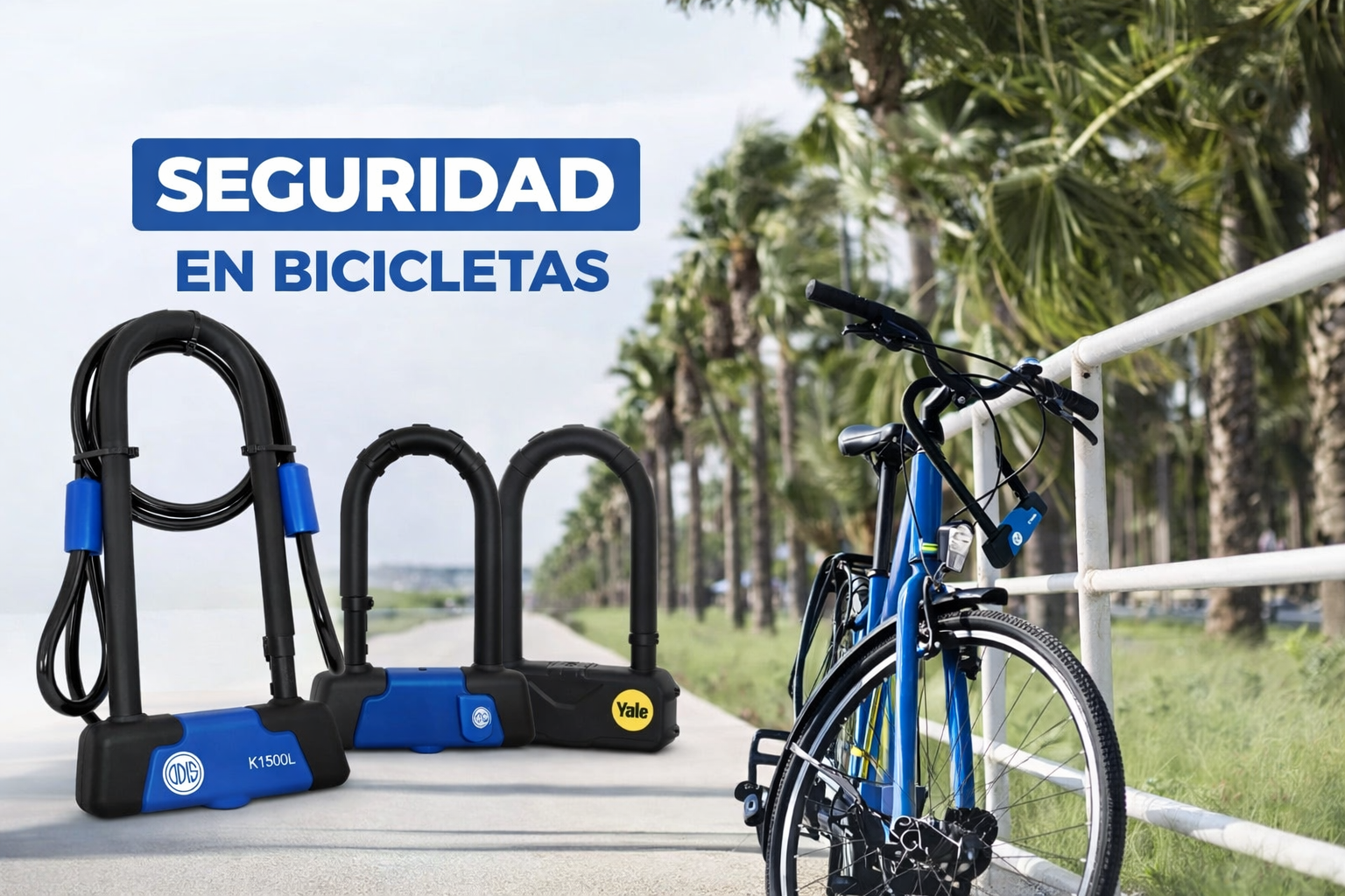 candado seguridad bicicletas