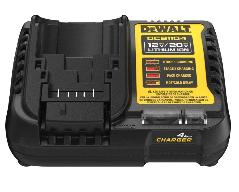 Kit Baterías DeWalt 20V (5Ah + 2Ah) + Cargador DCB1104 | Proyecto Madera Chile