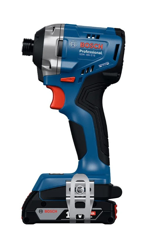 Kit Atornillador De Impacto Bosch 18v Potente 215nm Industrial | Brushless| Azul