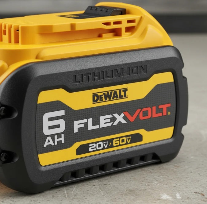 Batería Dewalt Flexvolt Dcb606 20v/60v |Batería 6ah Máxima Potencia