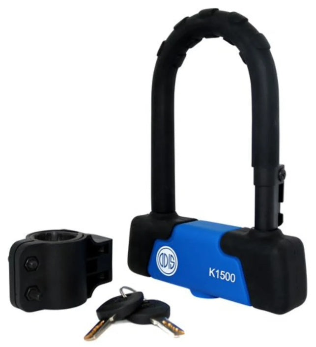 Candado Bicicleta U Lock Odis Bike K1500 15x185mm Llave Mapa