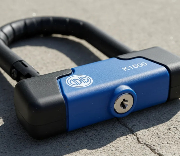 Candado Bicicleta U Lock Odis Bike K1500 15x185mm Llave Mapa