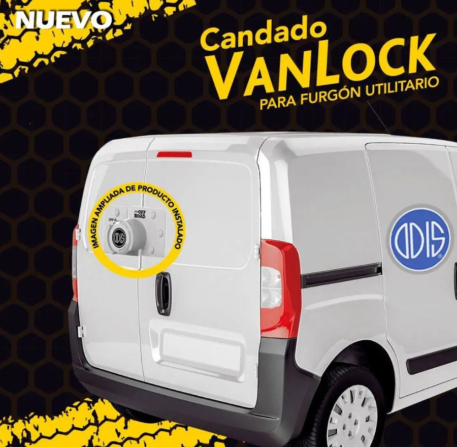 Candado Para Camionetas Y Furgón, Odis Vanlock Off Road 173