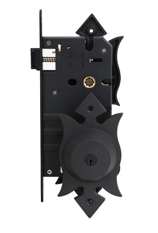 Cerradura Colonial De Embutir Odis 226 Pomo - Medio Acceso Exterior