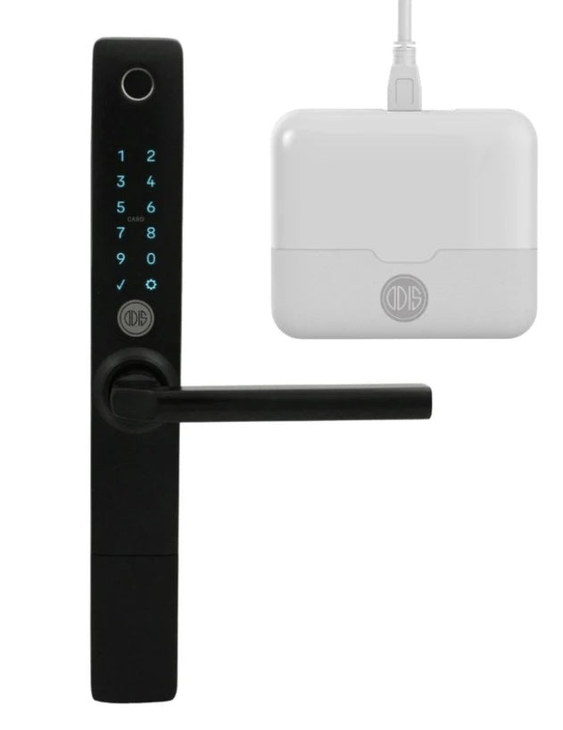 Kit Cerradura Inteligente ODIS SMART 8900 mas Hub de conectividad Wifi