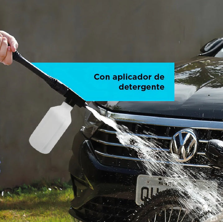 Hidrolavadora Alta Presión Black+Decker 1512 PSI 1400W | Portátil, Ruedas, Manguera 3m y Accesorios