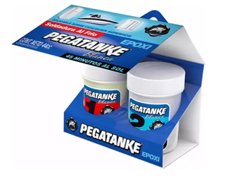 Pegamento Pegatanke Blanco 44cc | Soldadura al Frío de Alta Resistencia | Proyecto Madera Chile