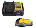 Batería y Cargador DeWalt 20V  PowerStack 5Ah + Cargador DCB1104 Carga RÁPIDA