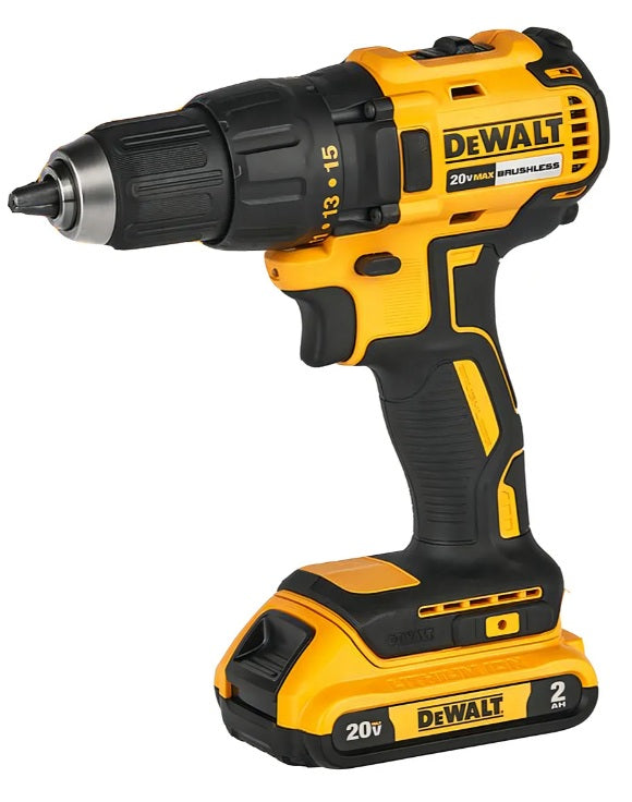 Taladro Destornillador DeWalt DCD7771D2 20V Max | Brushless, 2 Baterías, 1750 RPM, LED, Maletín