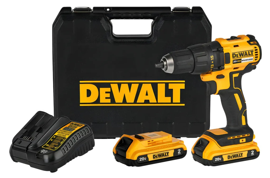 Taladro Destornillador DeWalt DCD7771D2 20V Max | Brushless, 2 Baterías, 1750 RPM, LED, Maletín