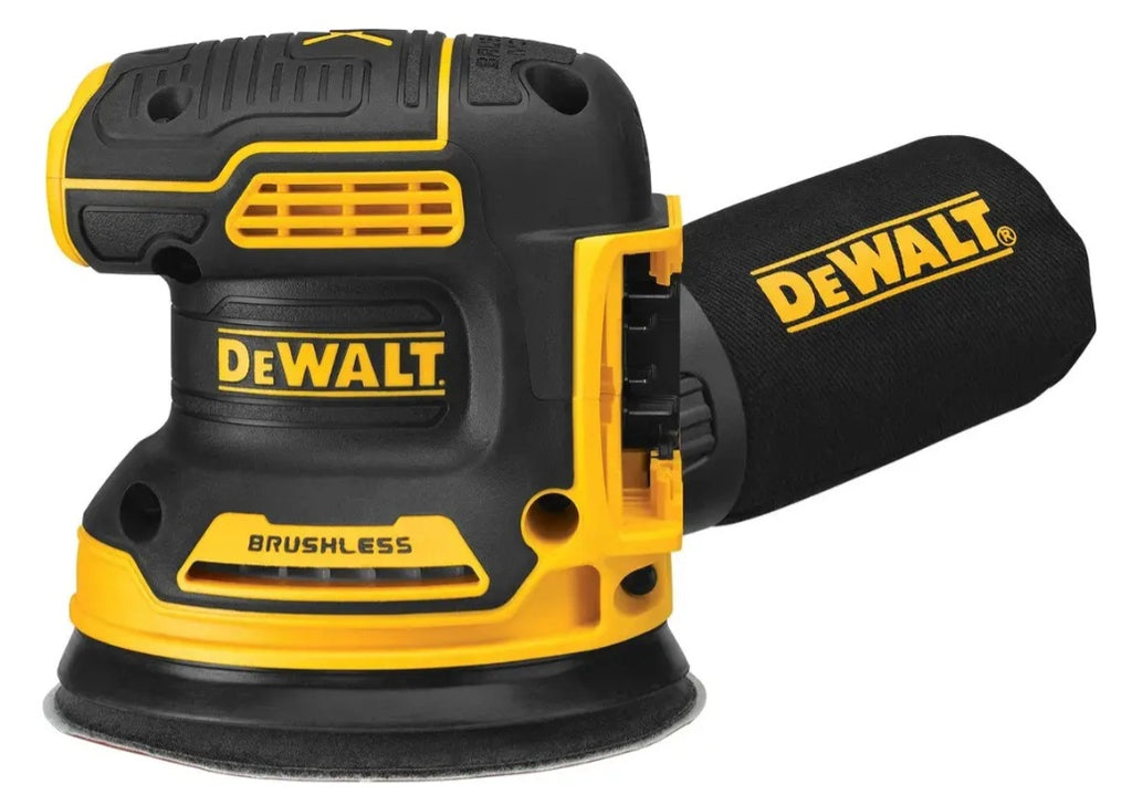 Lijadora roto orbital inalambrica DeWalt DCW210B 20V MAX Brushless con bolsa recolectora de polvo