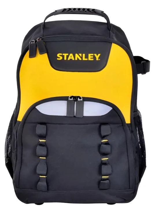 Mochila para herramientas Stanley STST515155LA de frente color amarillo y negro