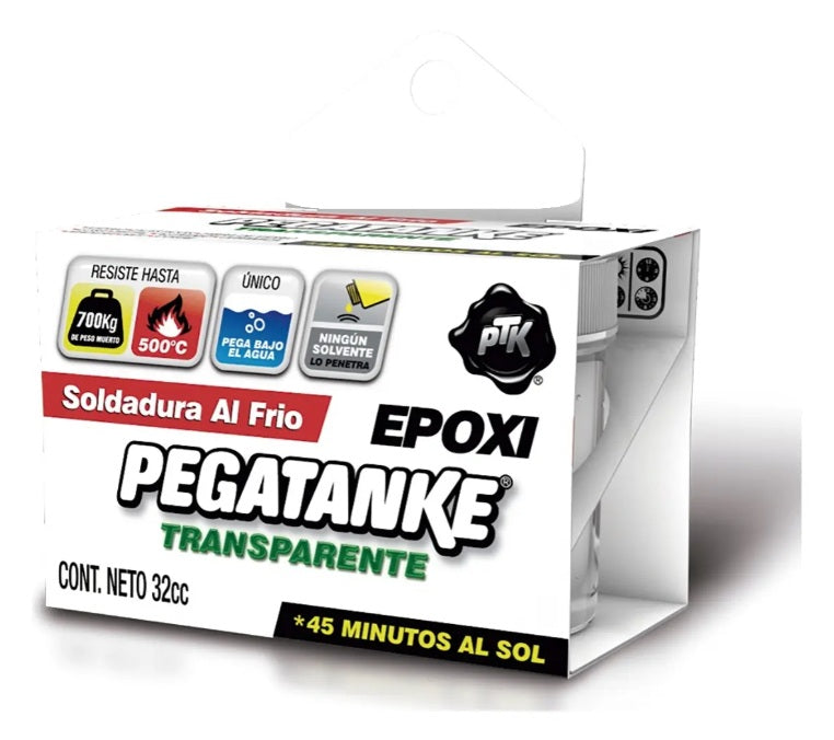 Pegatanke Epóxico Transparente | Pegamento de Alta Resistencia - Proyecto Madera