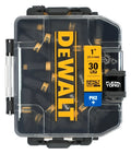 Caja de 30 puntas de impacto Phillips PH2 de 1 pulgada DeWalt DWAF1PH2IR30 Impact Ready FlexTorq en estuche transparente
