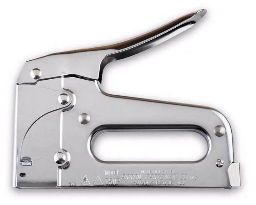 Grapadora Arrow T50 Original Gun Tacker acero cromado - Proyecto Madera Chile