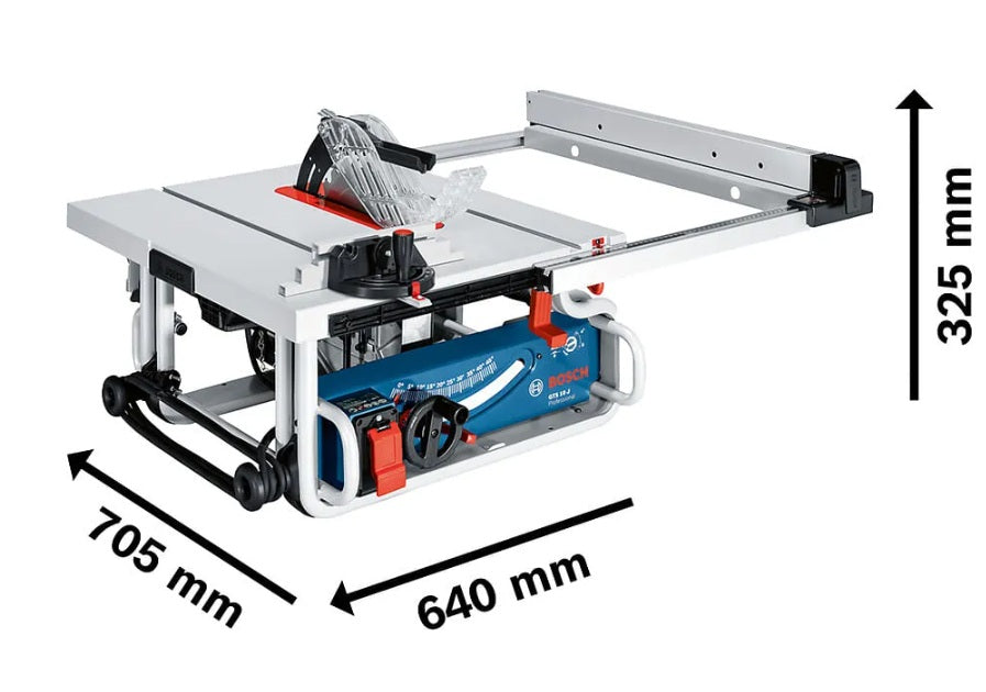 Sierra De Banco Bosch GTS 10 J  10”Pulg 1800W 220V Profesional + Disco