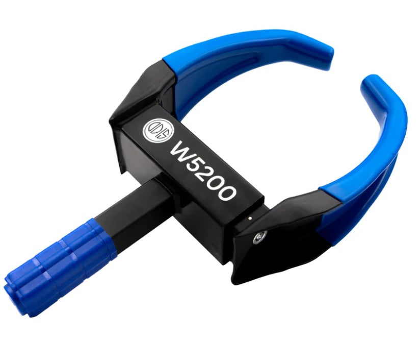 Traba Rueda Pitbull Antirrobo para-Auto y Camioneta | Bloqueo de Rueda Odis W5200 en Acero Reforzado