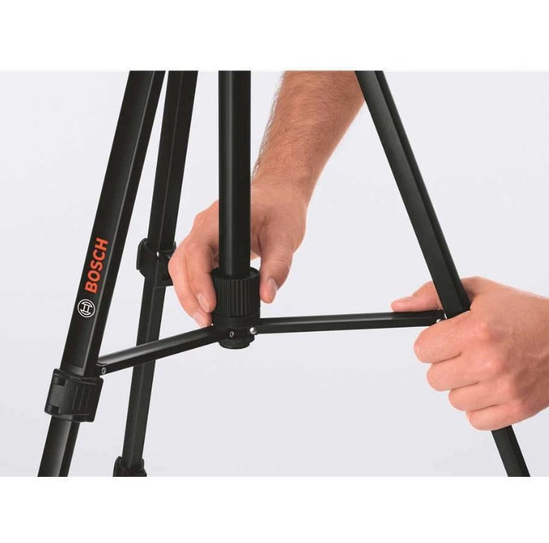 Trípode BOSCH Para Nivel Láser Bt 150 Altura 55cm A 157cm | Nivelación Precisa