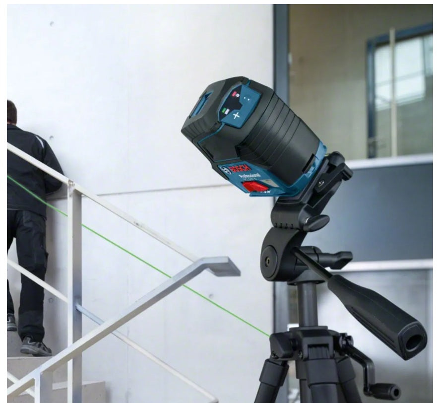 Nivel Láser Verde Bosch GCL 2-15 G Professional + Soporte RM 1 y Maletín